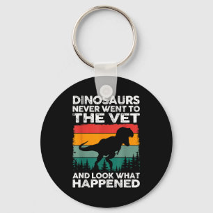 Porte-clés Vétérinaire Dinosaure Drôle Vie de Vétérinaire Sau