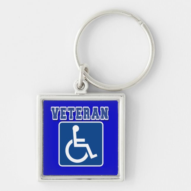 Porte-clés Vétérinaire handicapé handicapé (Devant)