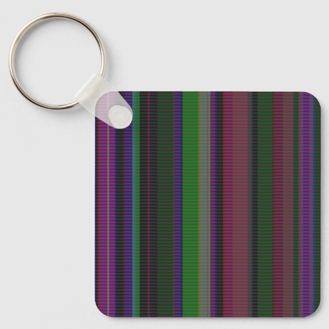 Porte-clés VHS Glitch Variante 1 Porte - clé (Recto)