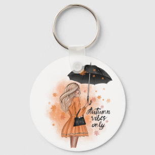 Porte-clés Vibes Automne Seulement Automne Fashion Girl