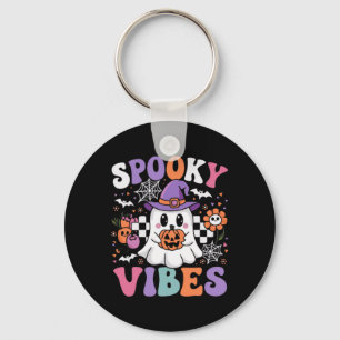 Porte-clés Vibes éffrayant Ghost Retro Super Halloween Kids G