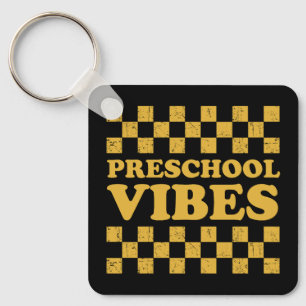 Porte-clés Vibes maternelles Premier jour de l'école