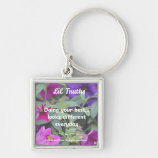 Porte-clés Vibes Positatives Lil Truths Floral Floroms