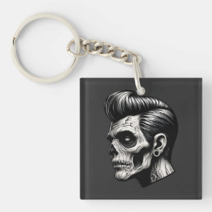 Porte-clés Vibes Rockabilly Zombie