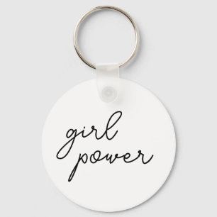 Porte-clés Vibrations de la puissance des filles   Design de 