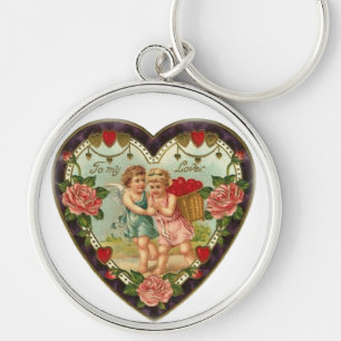 Porte-clés Victorian Valentine To My Love II