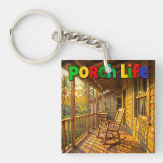 Porte-clés Vie de porche jamaïque journée ensoleillée