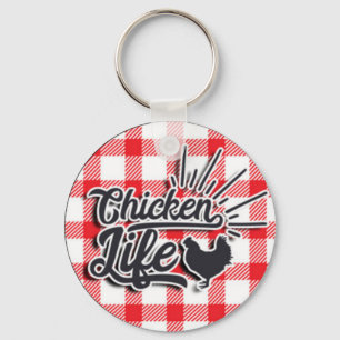 Porte-clés Vie de poulet