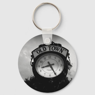 Porte-clés Vieille horloge de ville