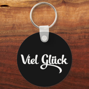Porte-clés Viel Glück   Bonne chance Langue Allemande