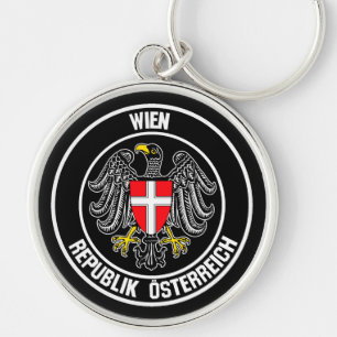 Porte-clés Vienna Round Emblem