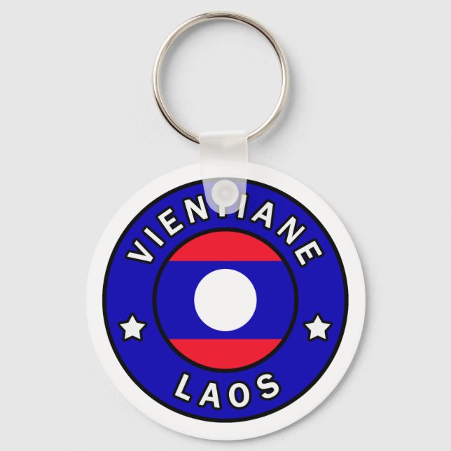 Porte-clés Vientiane Laos (Recto)