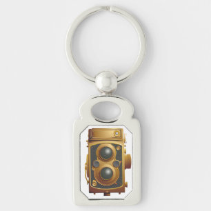 Porte-clés Vieux appareil photo Steampunk