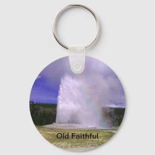 Porte-clés Vieux fidèles dans le parc national de Yellowstone