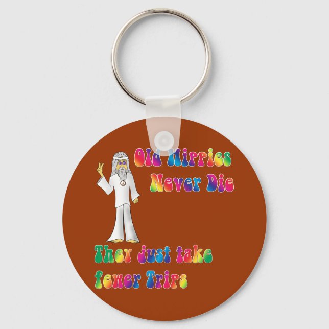 Porte-clés Vieux hippies (Recto)