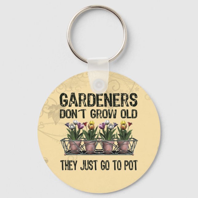 Porte-clés Vieux jardiniers (Recto)