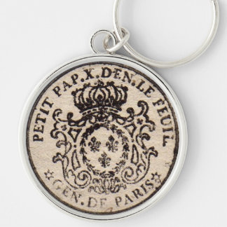 Porte-clés Vieux porte - clé français de document