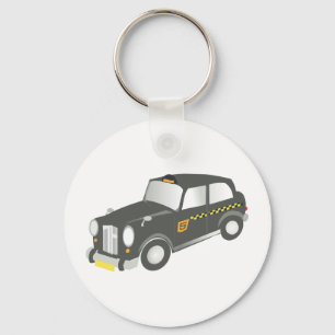 Porte-clés Vieux taxi