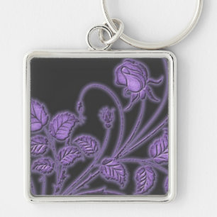 Porte-clés Vignes pourpres Plum Porte - clé Floral