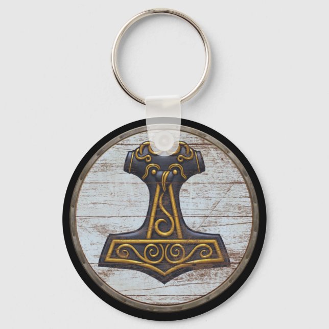Porte-clés Viking Shield Porte - clé - Thor's Hammer (Recto)