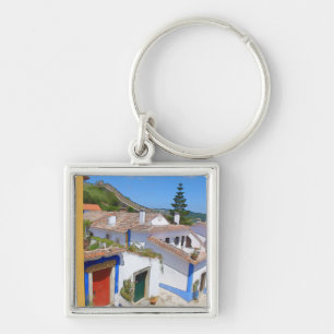 Porte-clés Village Watercolor