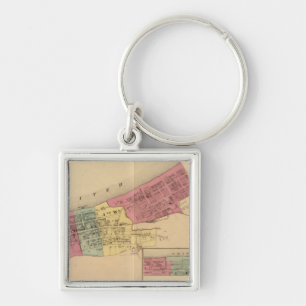 Porte-clés Ville de Maysville avec Chester et Woodville
