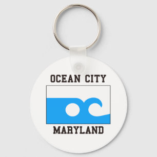 Porte-clés Ville le Maryland d'océan