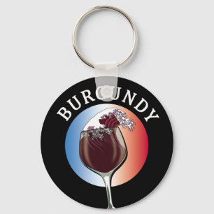 Porte-clés Vin de Bourgogne