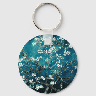 Porte-clés Vincent Van Gogh Almond Blossoms Dark Turquoise