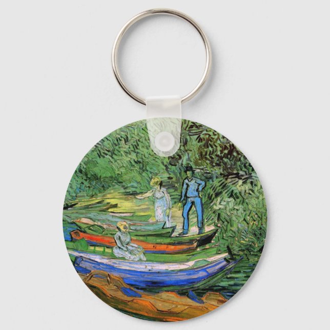 Porte-clés Vincent van Gogh - Banque de l'Oise à Auvers (Recto)