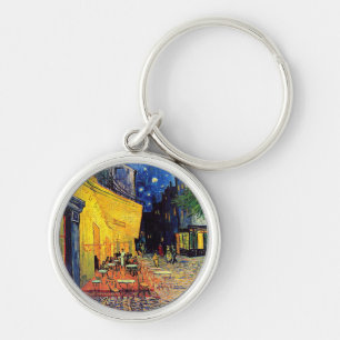 Porte-clés Vincent Van Gogh - Café Terrasse En Nuit Art
