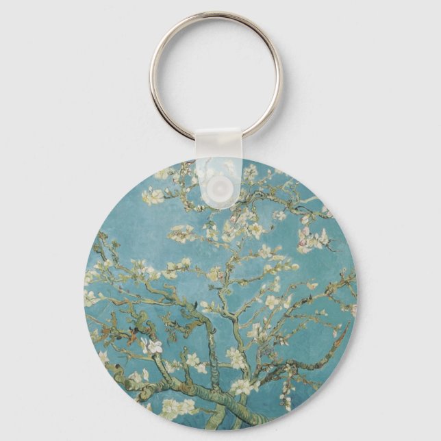 Porte-clés vincent van gogh, fleurs d'amandes (Recto)