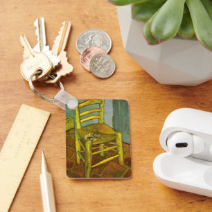 Porte-clés Vincent van Gogh - La chaise de Vincent avec sa pi