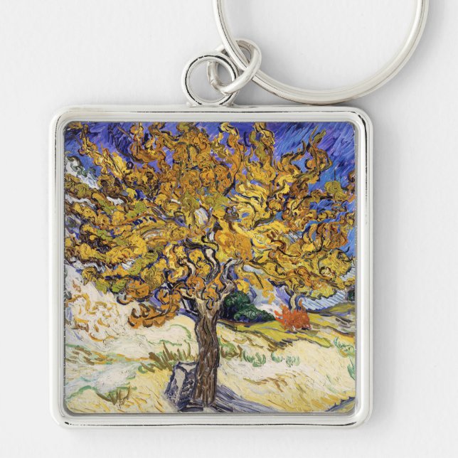 Porte-clés Vincent van Gogh - Le Mulberry Tree (Devant)