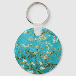 Porte-clés Vincent Van Gogh peignant les fleurs d'amandier