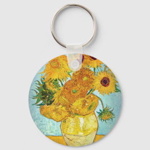 Porte-clés Vincent van Gogh - Vase avec 12 tournesols