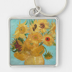 Porte-clés Vincent Van Gogh - Vase avec douze tournesols