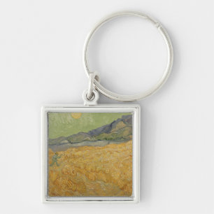 Porte-clés Vincent van Gogh  Wheatfield with Reaper, 1889