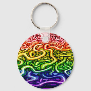 Porte-clés Vins LGBQT Arc-en-ciel