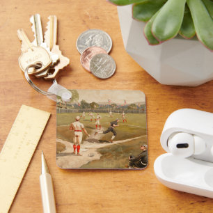 Porte-clés Vintage 1800s Baseball Game