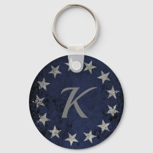 Porte-clés Vintage Betsy Ross Personnalisé