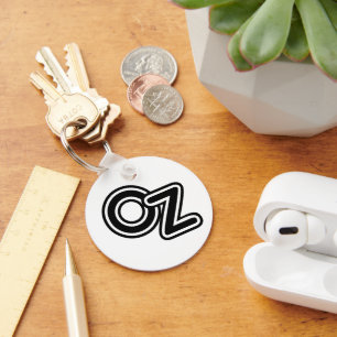 Porte-clés Vintage Black and White Wizard of Oz Fairy Tale