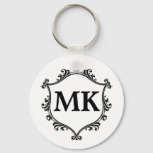 Vintage bouclier royal nom personnalisé monogramme
