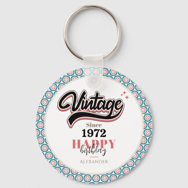 Porte-clés Vintage depuis - 1972 (Recto)