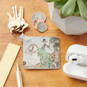 Porte-clés Vintage Fairy Tale, Princesse Minette, Kay Nielsen