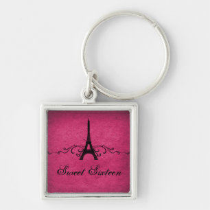 Porte-clés Vintage Français Plourish Sweet 16 Porte - clé, Ro