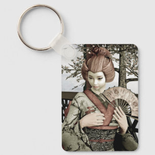 Porte-clés Vintage Geisha