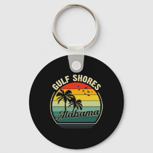 Porte-clés Vintage Gulf Shores Beach Alabama Summer Sunset Pa