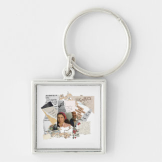 Porte-clés vintage love that called old is gold