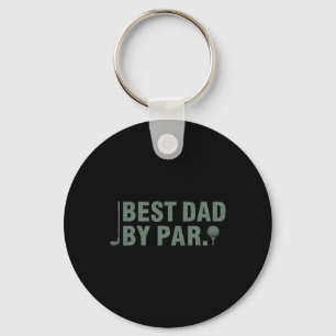 Porte-clés Vintage Meilleur papa Par Par Père &#; s Jour Golf